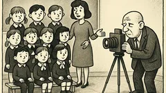 Joks: skolā ieradies fotogrāfs ar kameru