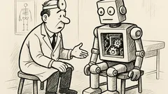 Joks: Robots atnāk pie ārsta...
