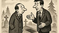 Joks: Ābram, vai tu tici aizkapa dzīvei?