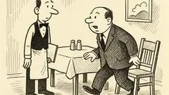 Joks: Vai šajā restorānā pasniedzat kurkuļus?