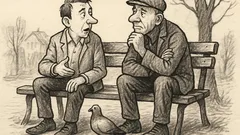 Joks: – Un no kā tu dzīvo?