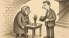 Joks: Večiņa stacijas tunelī tirgo lociņus...