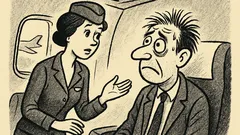 Anekdots: Stjuarte jautā: vai lidojis?