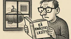 Joks: Izgudrotājs prezentē ūdeni atgrūdošu dvieli...