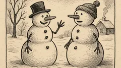 Joks: Kā sniegavīrs sasveicinās ar otru?