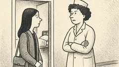 Joks: Meitene atnāk uz slimnīcu apciemot puisi