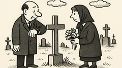 Anekdots: Kāpēc sievietes mirst vēlāk?