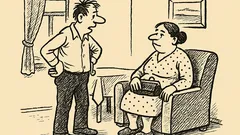 Joks: Vīrs sievai jautā, cik mums naudas