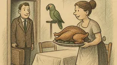 Joks: Vīrs atsūta sievai runājošu papagaili…