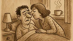 Anekdots: No rīta sieva čukst vīram ausī