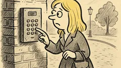 Joks: Blondīne saka garāmgājējam par matemātiku