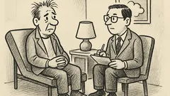 Joks: Vīrietis pie psihologa…