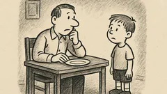 Joks: Tēti, man ir izsalkums…