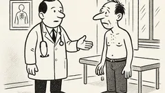 Anekdote: – Labdien, dakter, es pie jums...