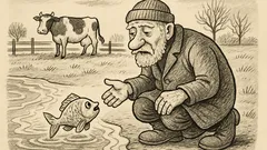 Anekdots: Un zelta zivtiņa teica vecītim...