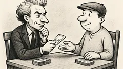 Joks: Ģēnijs derībās pret muļķi par 5000€