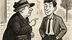 Joks: Kāpēc jūs man mirkšķināt aci?