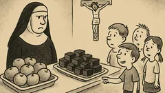 Anekdots: Skolas ēdnīcā bērni stāv rindā