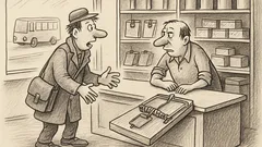 Anekdots: Dodiet ātri peļu slazdu, autobuss!