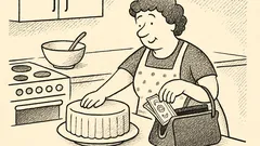 Joks: Es parasti gatavoju torti no vienas sastāvdaļas