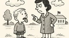 Joks: Jānīt, nerādi mēli, tā…