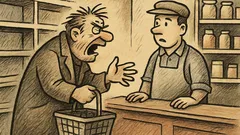 Joks: Šodien aizgāju uz veikalu, bet...