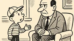 Anekdots: Puika runā ar tēvu par DNS