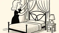 Anekdote: Reiz blondīne nopērk gultu