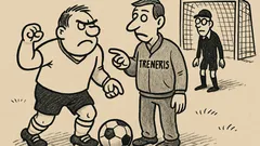 Anekdots: Pēc futbola spēles jautā trenerim