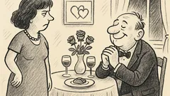 Anekdote: Sudrabkāzu jubilejā sieva jautā vīram…