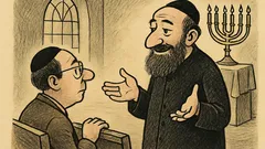 Joks: Sinagogā ebrejs vaicā rabīnam par meitām