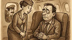 Joks: Stjuarte jautā: vai jau lidojis?