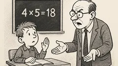 Joks: Matemātikā Bulīt, cik ir 4×5?