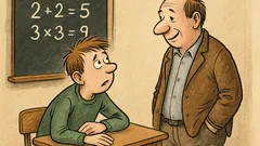 Anekdots: Dēls prasa tēvam par skolu