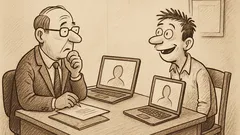 Joks: Dorels atnāk uz darba interviju