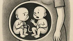 Anekdots: Divi bēbji mātes vēderā sarunājas…