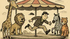 Joks: Ko darīt, ja pakaļ dzenas žirafe?