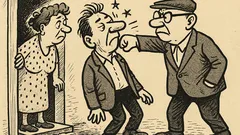 Joks: Sāra, vakar man gribēja sadot pa purnu...