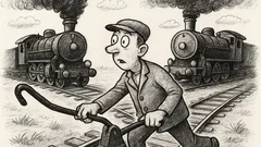 Joks: Kāds vīrietis gribēja darbu pie pārslēgām