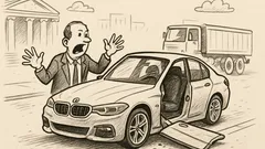 Anekdots: Advokāts ar jaunu BMW pie tiesas