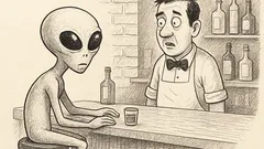 Anekdots: Citplanētietis ieiet bārā…