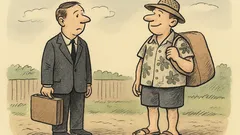 Anekdote: Padotajiem ir divi atvaļinājumi...