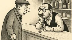 Joks: Rabinovičs veikalā pie Haimoviča ierauga trīskapeiku