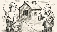 Joks: Ābram, māju no smiltīm vai ūdens?