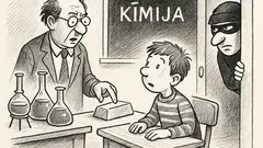 Joks: Skolotājs ķīmijas stundā jautā Jānītim