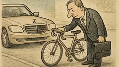 Joks: Mercedes maksā 40 000 un sver