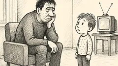 Joks: Tēti, vai mūs skars krīze?