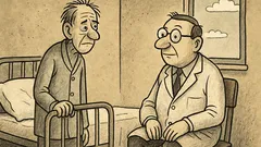 Anekdote: Pacients lūdz mājās pēc desmit gadiem