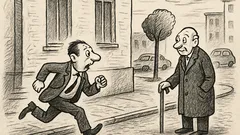 Joks: Haimovič, kur jūs tā skrienat?