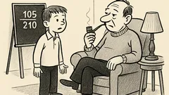 Joks: Bulis saka tētim par mazāko dalāmo